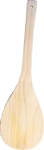 Wooden rice paddle